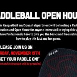 Paddleball Open House