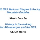 National Singles Rocky Mountain Doubles